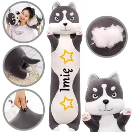 maskotka-piesek-husky-gwiazdka-personalizowana