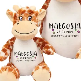 przytulanka-mis-na-prezent-zyrafa-metryczka