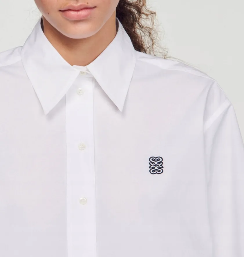 sandro-bawelniana-koszula-oversize-34-stan-nowy