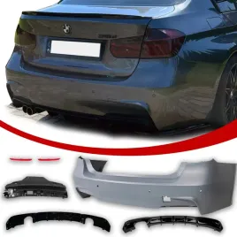 bmw-f30-tylny-zderzak-m-pakiet-bodykit-pdc-dyfuzor