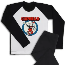pizama-pizamka-czarna-cuphead-zabawne-wzory-152-cm