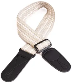 pasek-gitarowy-tkany-regulowany-skorzane-koncowki-wzor-retro-mod-8