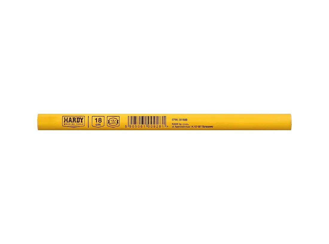 hardy-olowek-18-cm-zolty