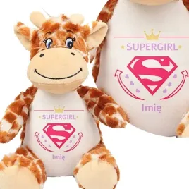 przytulanka-zyrafa-zabawka-twoje-imie-piekne-wzory