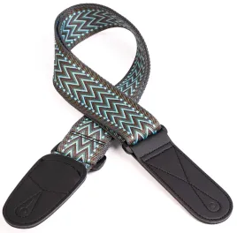 pasek-gitarowy-tkany-regulowany-skorzane-koncowki-wzor-retro-mod-11