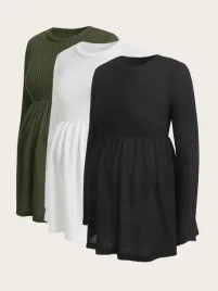 bluzka-ciazowa-rozkloszoana-3-pak-dlugi-rekaw-casual-shein-l-40