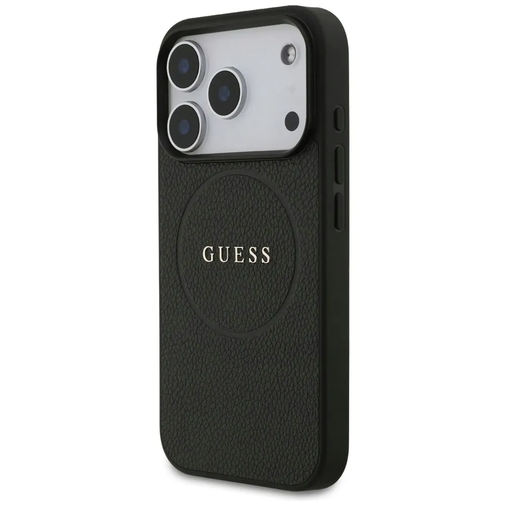 etui-guess-grained-ring-magsafe-do-iphone-17-pro-czarny