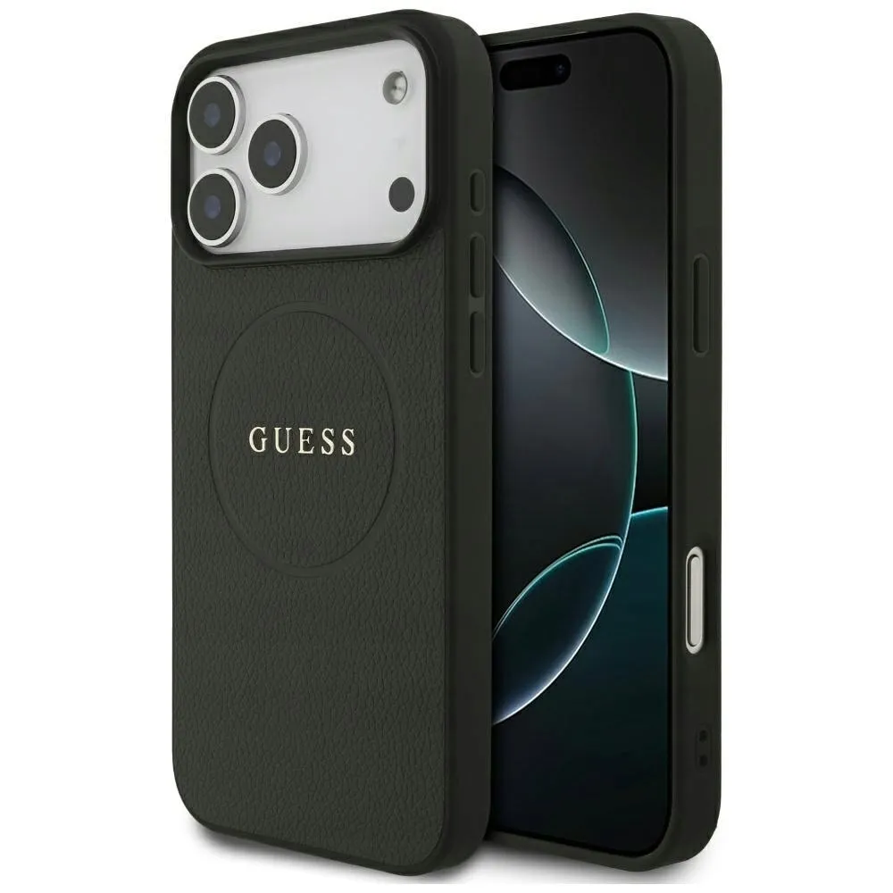 etui-guess-grained-ring-magsafe-do-iphone-17-pro-max-czarny