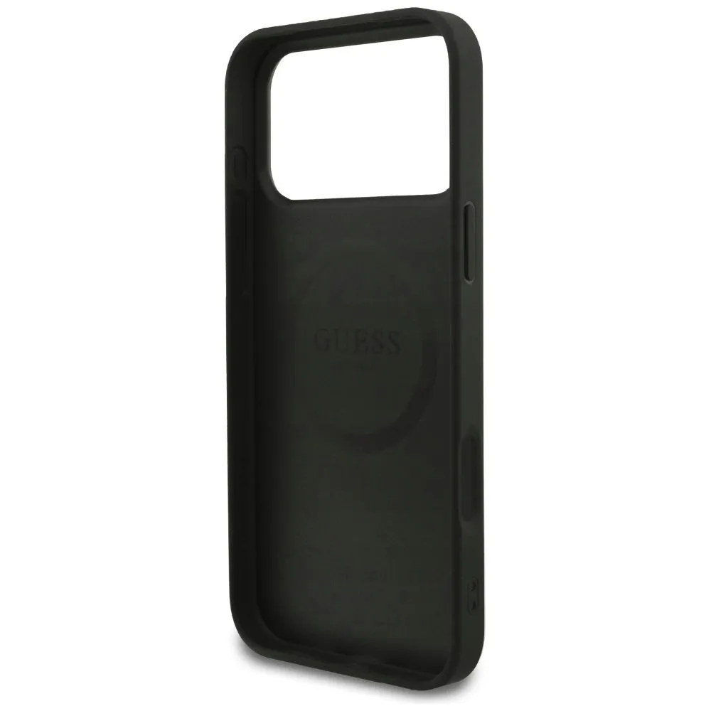 etui-guess-grained-ring-magsafe-do-iphone-17-pro-max-czarny