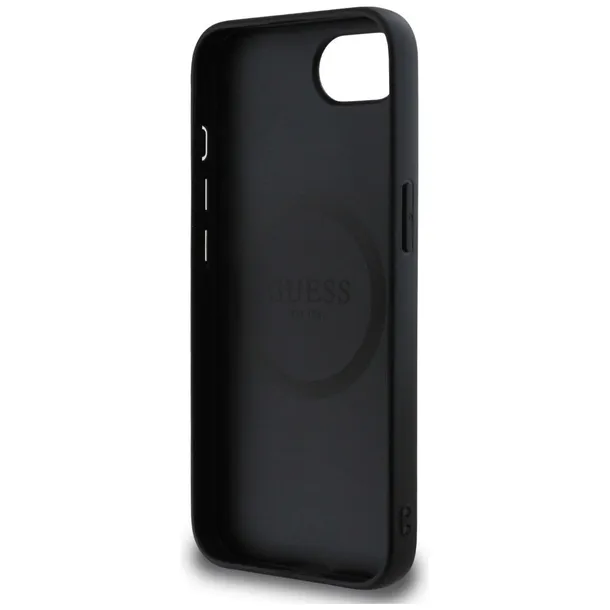 etui-guess-4g-script-logo-magsafe-do-iphone-16e-czarny-zalaczone-wyposazenie-szmatka-do-czyszczenia