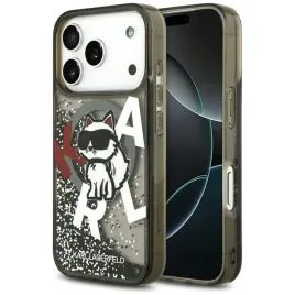 etui-karl-lagerfeld-liquid-glitter-choupette-logo-magsafe-do-iphone-17-pro