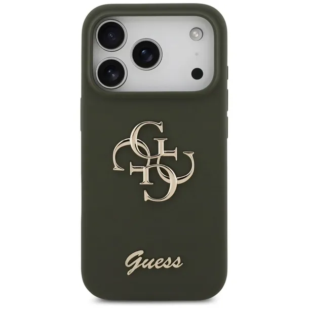 etui-guess-silicone-big-4g-script-do-iphone-17-pro-max-khaki-kolor-zielony