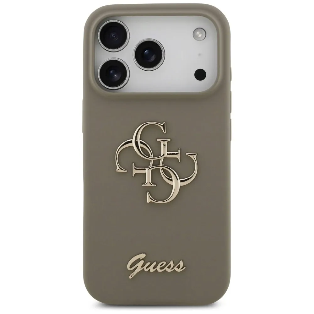 etui-guess-silicone-big-4g-script-do-iphone-17-pro-max-brazowy