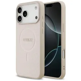 etui-guess-saffiano-classic-logo-magsafe-do-iphone-17-pro-max-rozowy