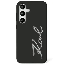 etui-karl-lagerfeld-silicone-metal-signature-logo-samsung-galaxy-s25-czarny