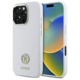 guess-guhcp16lm4dgph-iphone-16-pro-6-3-bialy-white-hardcase-silicone-logo