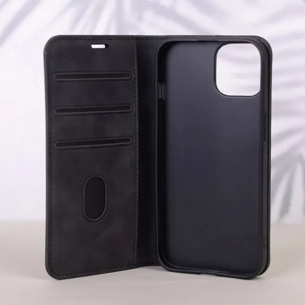 etui-smart-suede-do-iphone-16e-czarne-rozszerzenie-podstawka