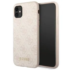 guess-guhcn61g4gfpi-iphone-11-xr-61-rozowy-pink-hard-case-4g-metal-gold