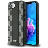 etui-dkny-leather-checkered-mono-pattern-magsafe-do-iphone-16e-czarny