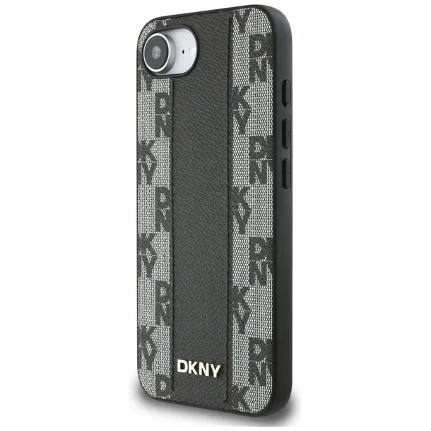 etui-dkny-leather-checkered-mono-pattern-magsafe-do-iphone-16e-czarny-stan-nowy