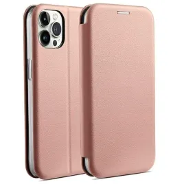 beline-etui-book-magnetic-iphone-15-pro-61-rozowo-zloty-rose-gold
