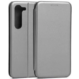 beline-etui-book-magnetic-sam-s23-s916-stalowy-steel