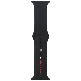 pasek-audi-sport-red-logo-silicone-watch-strap-do-apple-watch-44-45-46-49mm