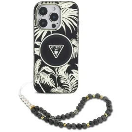 etui-guess-palm-trees-triangle-pearl-strap-magsafe-do-iphone-16-czarny