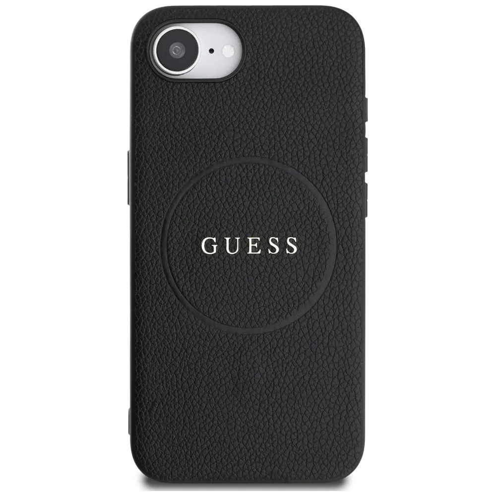 etui-guess-grained-ring-magsafe-do-iphone-16e-czarny