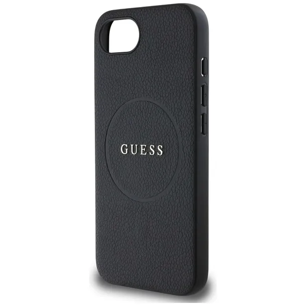 etui-guess-grained-ring-magsafe-do-iphone-16e-czarny-funkcje-ladowanie-indukcyjne-magsafe-pochlanianie-wstrzasow