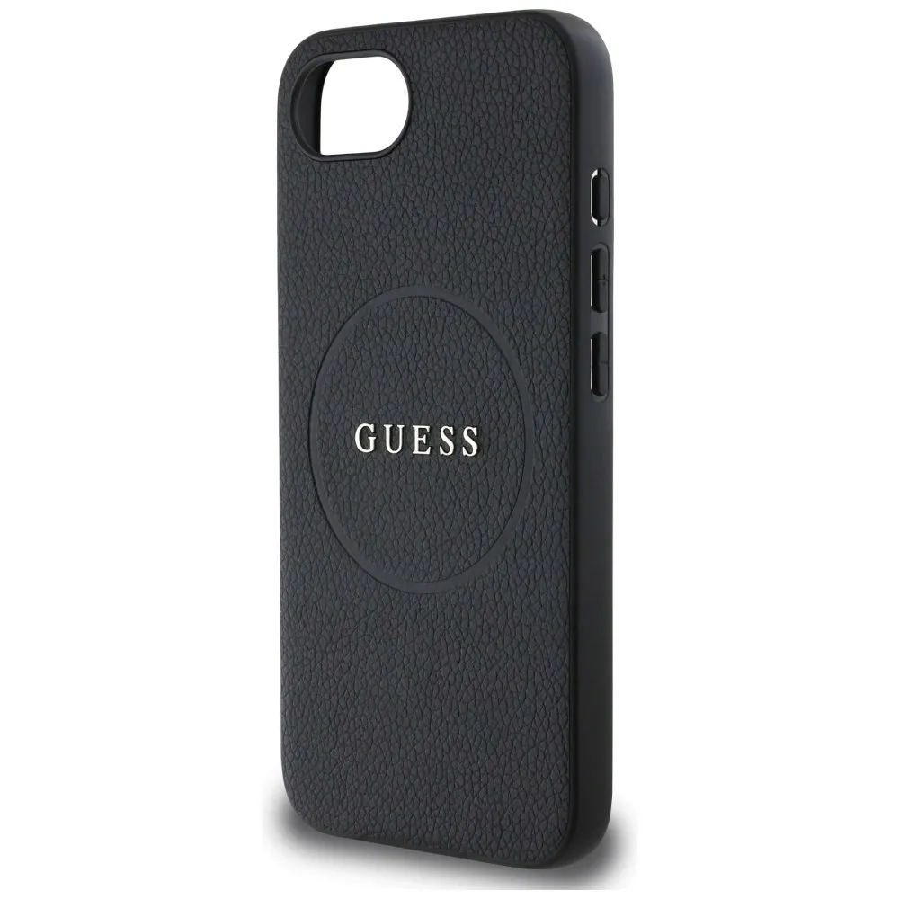 etui-guess-grained-ring-magsafe-do-iphone-16e-czarny-stan-nowy