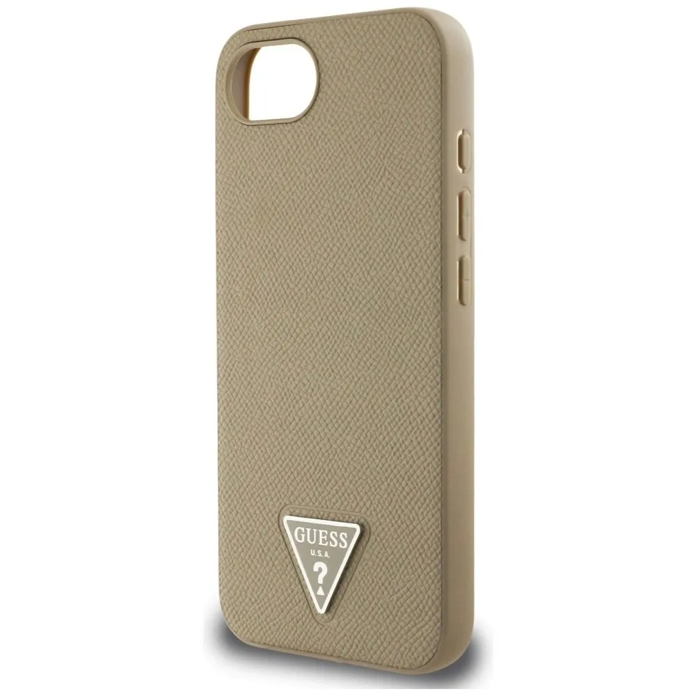 etui-guess-grained-triangle-magsafe-do-iphone-16e-brazowy-stan-nowy