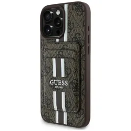 etui-guess-4g-stripes-z-portfelem-magsafe-do-iphone-16-pro-max-brazowy