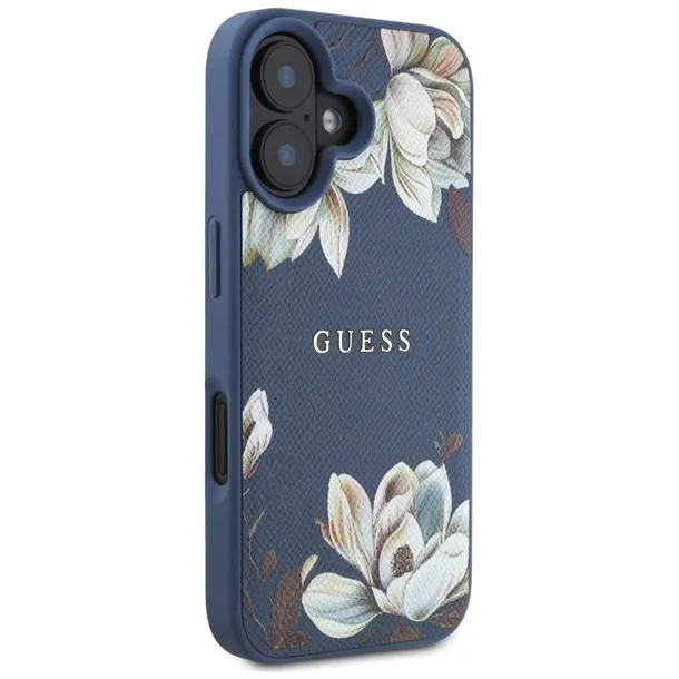 etui-guess-grained-printed-flower-pattern-magsafe-do-iphone-16-niebieski-typ-plecki