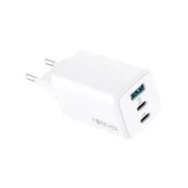 forever-ladowarka-sieciowa-gan-pd-qc-tc-08-65acc-2x-usb-c-1x-usb-65w-biala