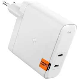 ladowarka-sieciowa-spigen-gan-1402-140w-2x-usb-c-arcstation-pro-bialy-white
