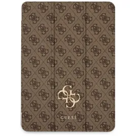 guess-gufc11pm24ps4sgw-ipad-pro-11-2024-brazowy-brown-magnetic-4g-big-logo
