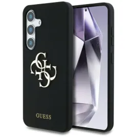 etui-guess-silicone-big-4g-logo-bottom-script-samsung-galaxy-s25-czarny