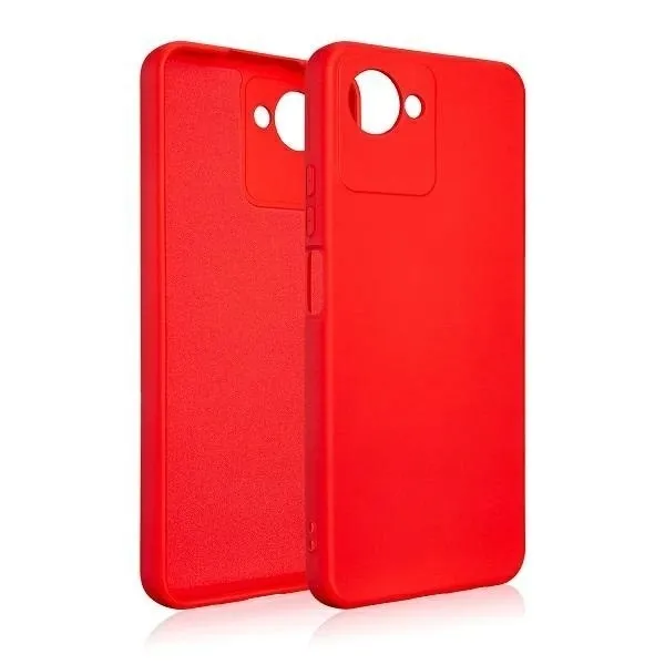 beline-etui-silicone-realme-c30-czerwony-red-stan-nowy