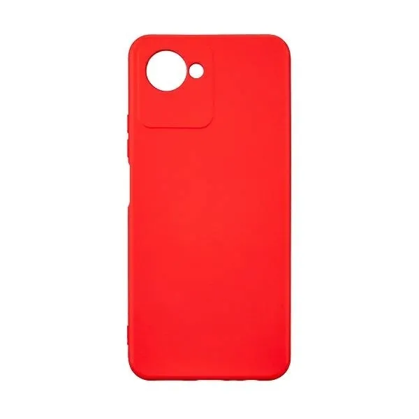 beline-etui-silicone-realme-c30-czerwony-red-material-tworzywo-sztuczne