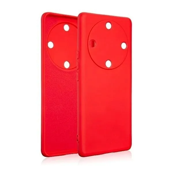 beline-etui-silicone-honor-magic5-lite-czerwony-red-stan-nowy