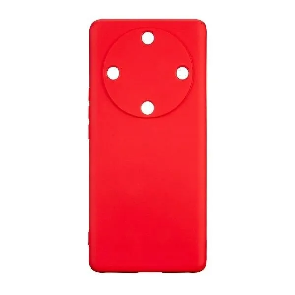 beline-etui-silicone-honor-magic5-lite-czerwony-red-material-tworzywo-sztuczne
