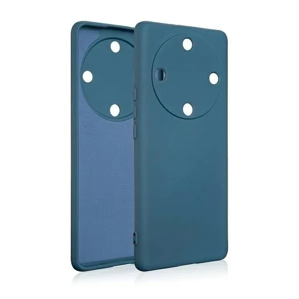 beline-etui-silicone-honor-magic5-lite-niebieski-blue-stan-nowy
