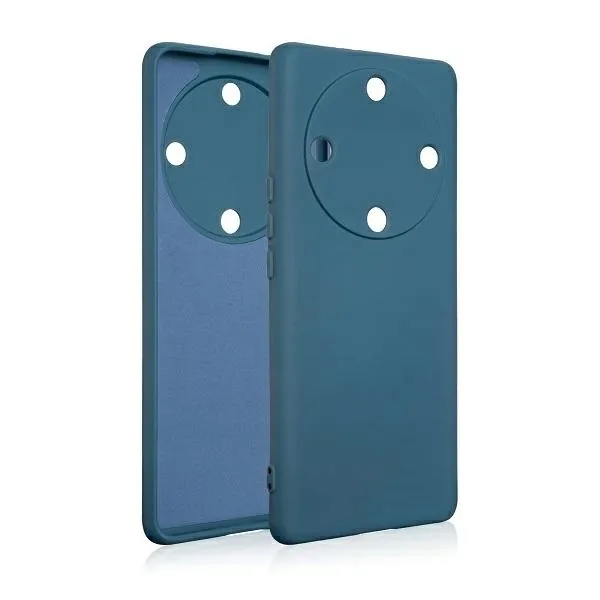 beline-etui-silicone-honor-magic5-lite-niebieski-blue-typ-plecki