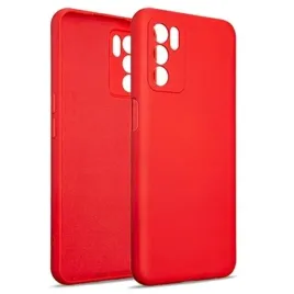 beline-etui-silicone-oppo-a16-a16s-a16k-czerwony-red