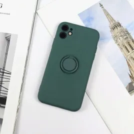 beline-etui-silicone-ring-iphone-12-pro-max-green-bottle