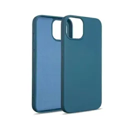 beline-etui-silicone-iphone-14-61-niebieski-blue