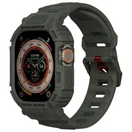 skinarma-pasek-etui-mecha-2in1-apple-watch-49mm-oliwkowy-olive