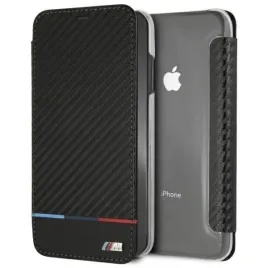 bmw-bmtrbki65pucartcbk-iphone-xs-max-book-czarny-black-carbon-tricolor-stri