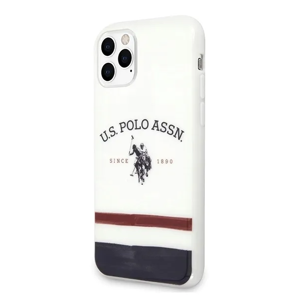 us-polo-ushcn65pcstrb-iphone-11-pro-max-bialy-white-tricolor-pattern-collec-stan-nowy-material-tworzywo-sztuczne
